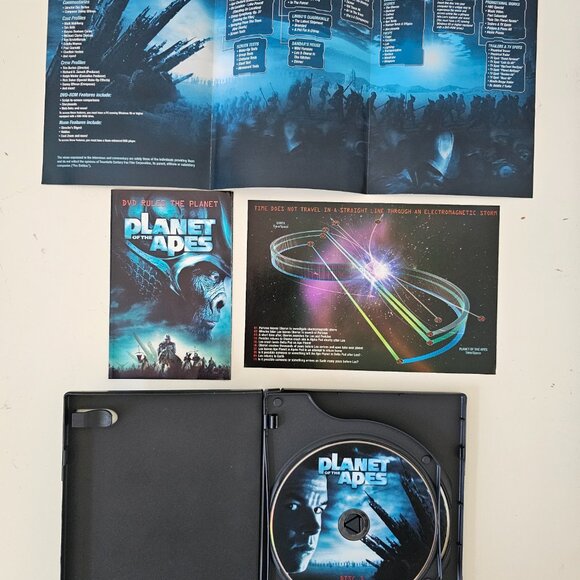 Planet of the Apes DVD 2001 2 Disc Special Edition - Mark Wahlberg, Tim Roth - Picture 2 of 5